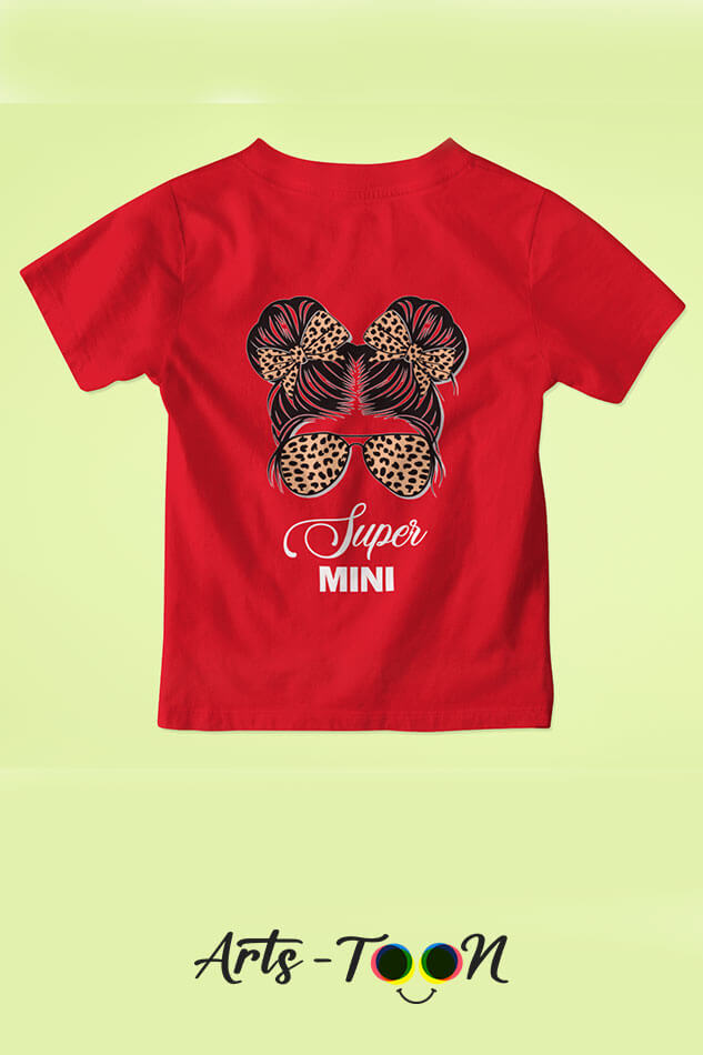Super Mini Kids T-Shirt – Stylish Girl Tees for Toddlers & Babies