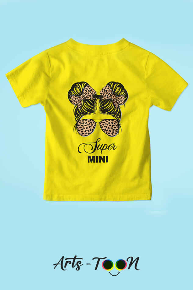 Super Mini Kids T-Shirt – Stylish Girl Tees for Toddlers & Babies